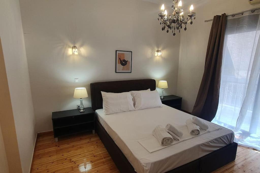 Spacious Beauty In Athens, 55M2, Metro 7' Esterno foto