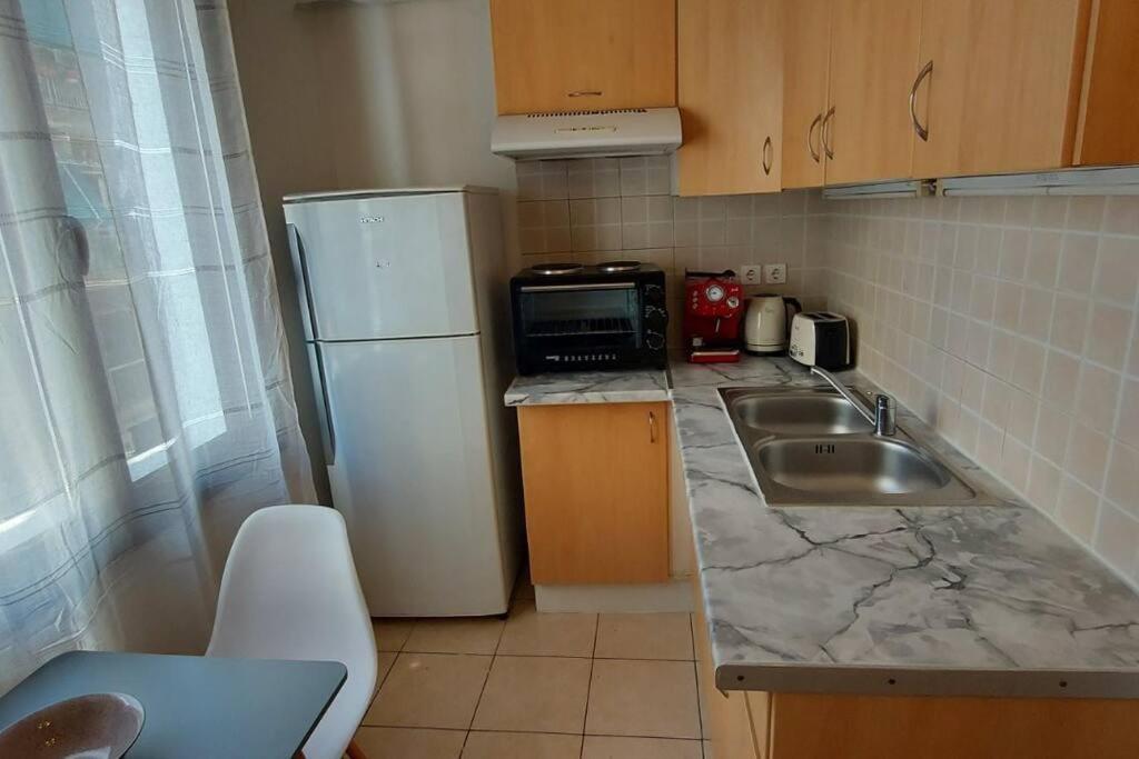 Spacious Beauty In Athens, 55M2, Metro 7' Esterno foto